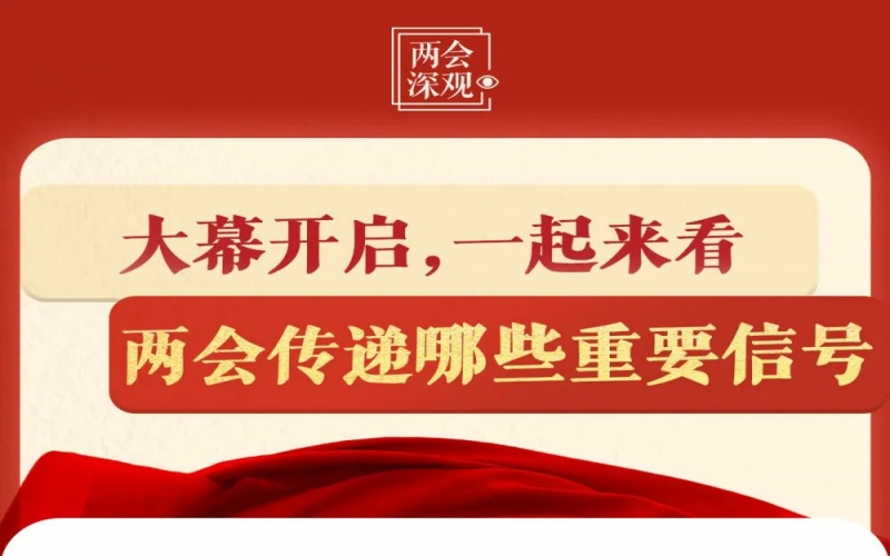 兩會(huì)深觀｜大幕開(kāi)啟，一起來(lái)看兩會(huì)傳遞哪些重要信號(hào)